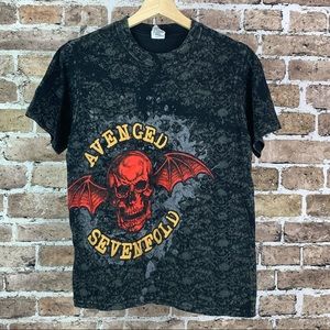 Avenged Sevenfold Band Mens T-Shirt Size Small